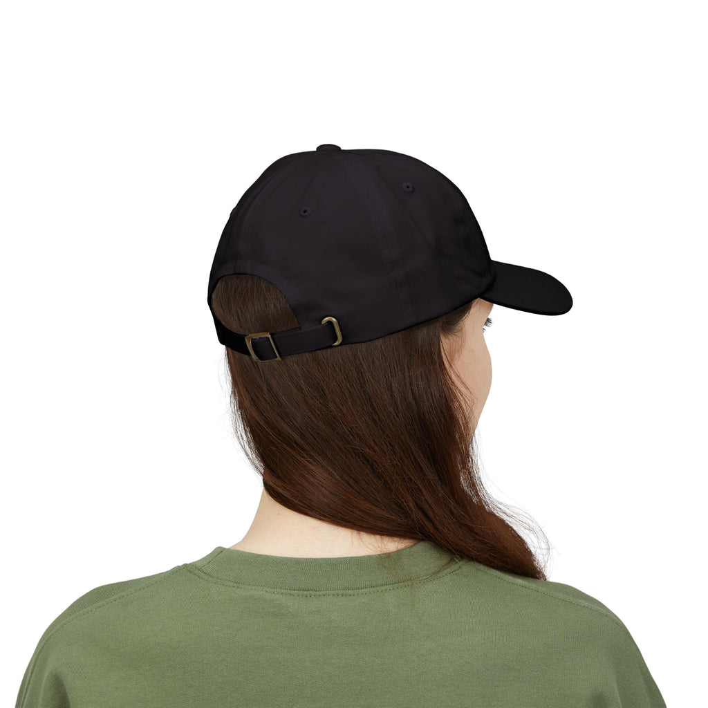 Hvita Be The Change White Text Dad Hat