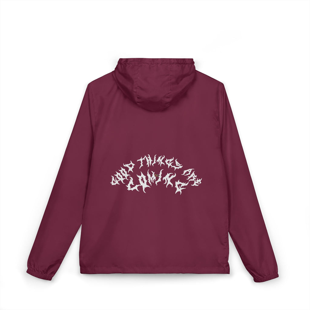 Lundr Good Things Are Coming White Text Windbreaker