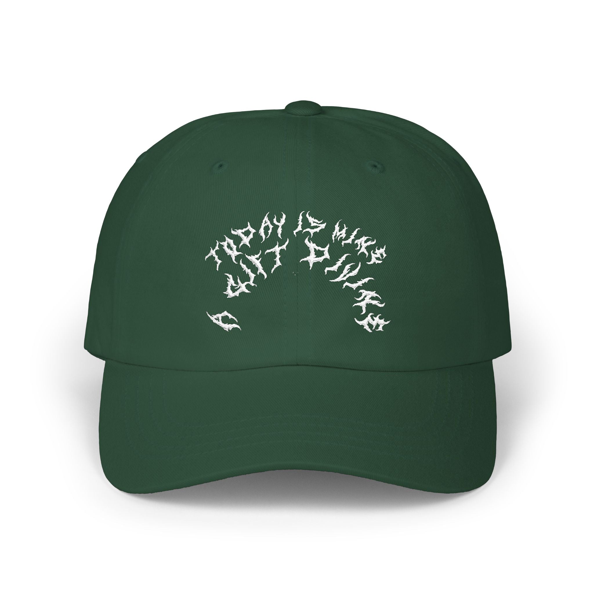 Lundr A Gift Divine White Text Dad Hat