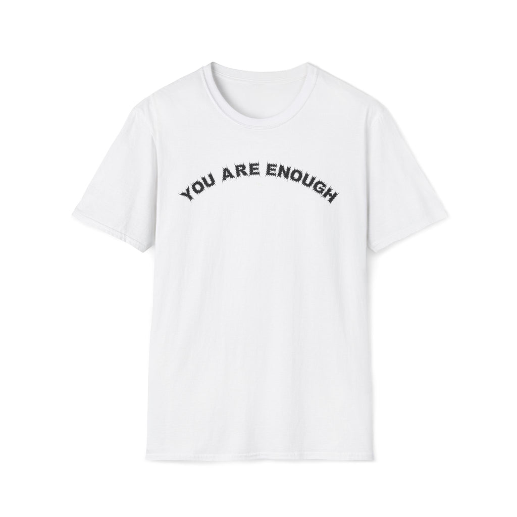 Bildsa You Are Enough Black Text Tee