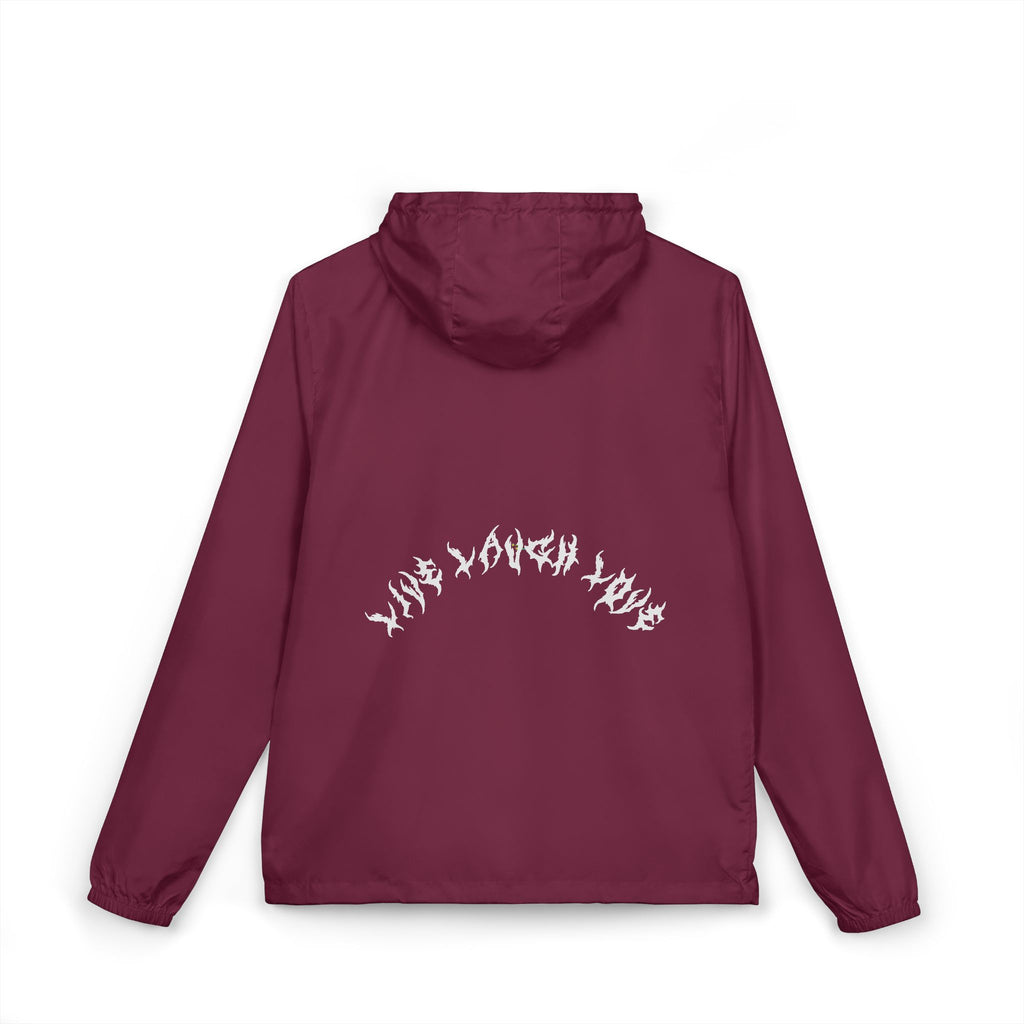 Lundr Live Laugh Love White Text Windbreaker