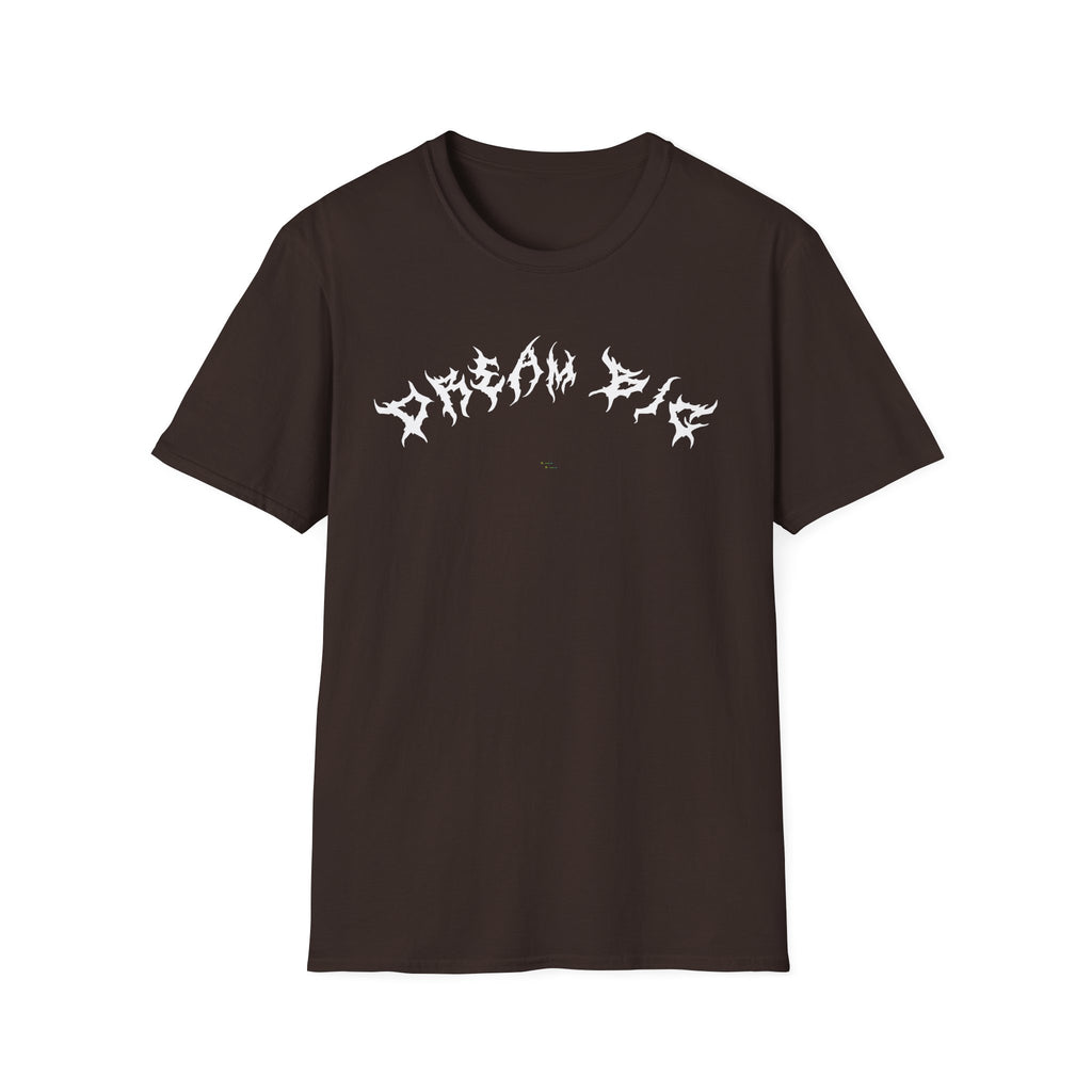 Lundr Dream Big White Text Tee