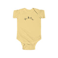 Ellioaey You Are Enough Black Text Baby Onesie