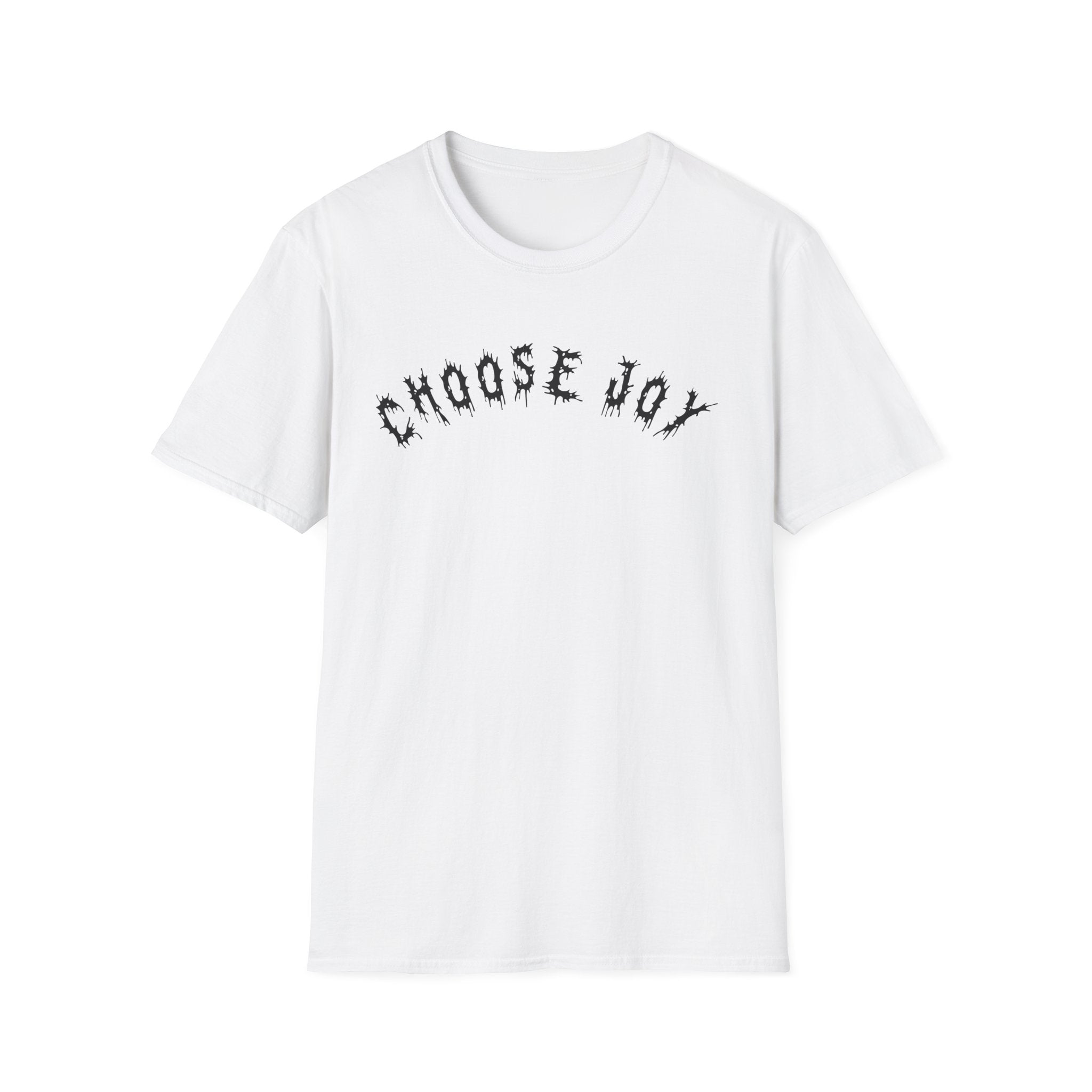 Hvita Choose Joy Black Text Tee