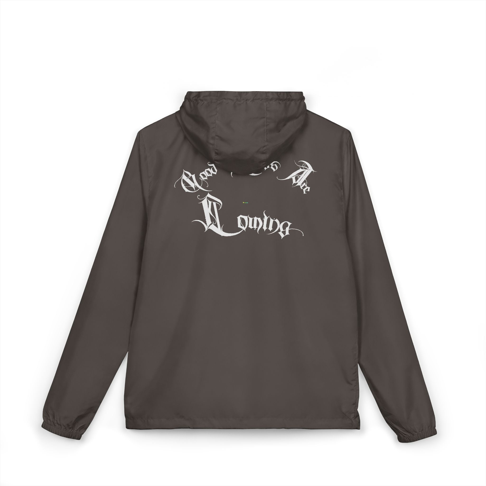 Ellioaey Good Things Are Coming White Text Windbreaker