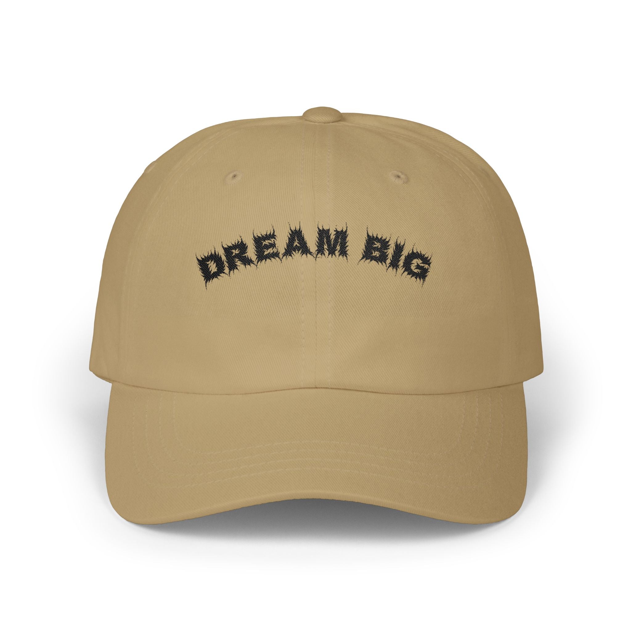 Bildsa Dream Big Black Text Dad Hat