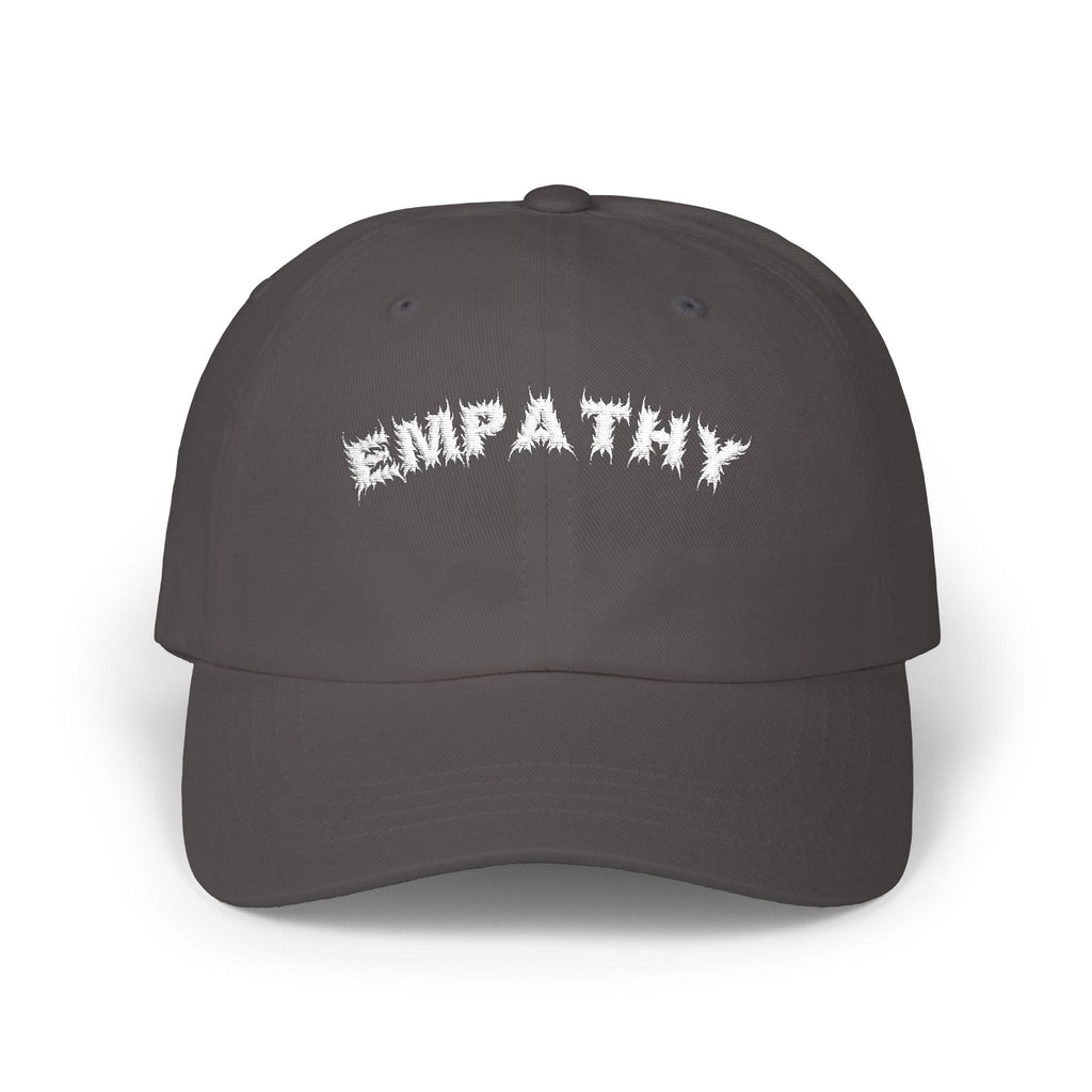 Bildsa Empathy White Text Dad Hat