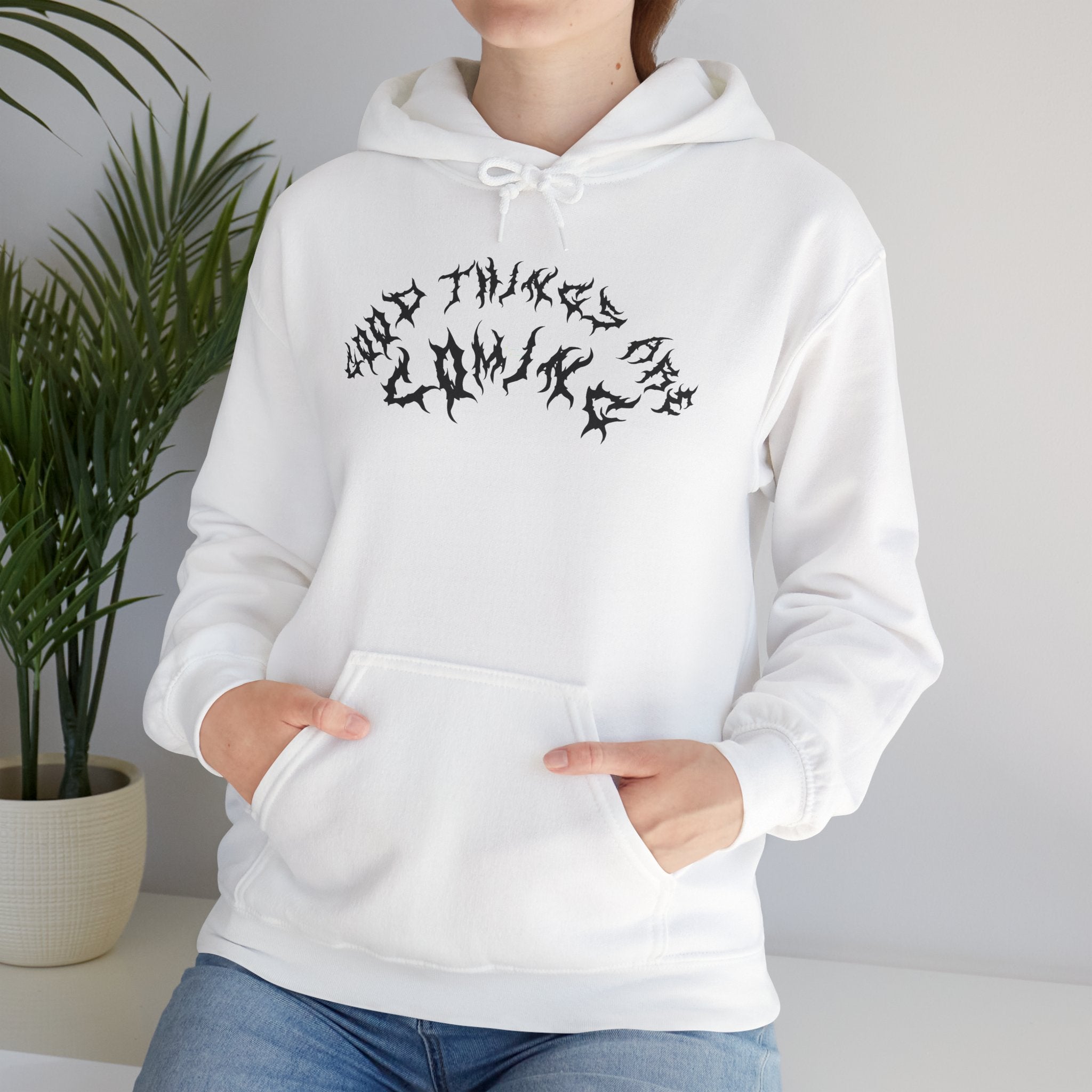 Lundr Good Things Are Coming Black Text Hoodie