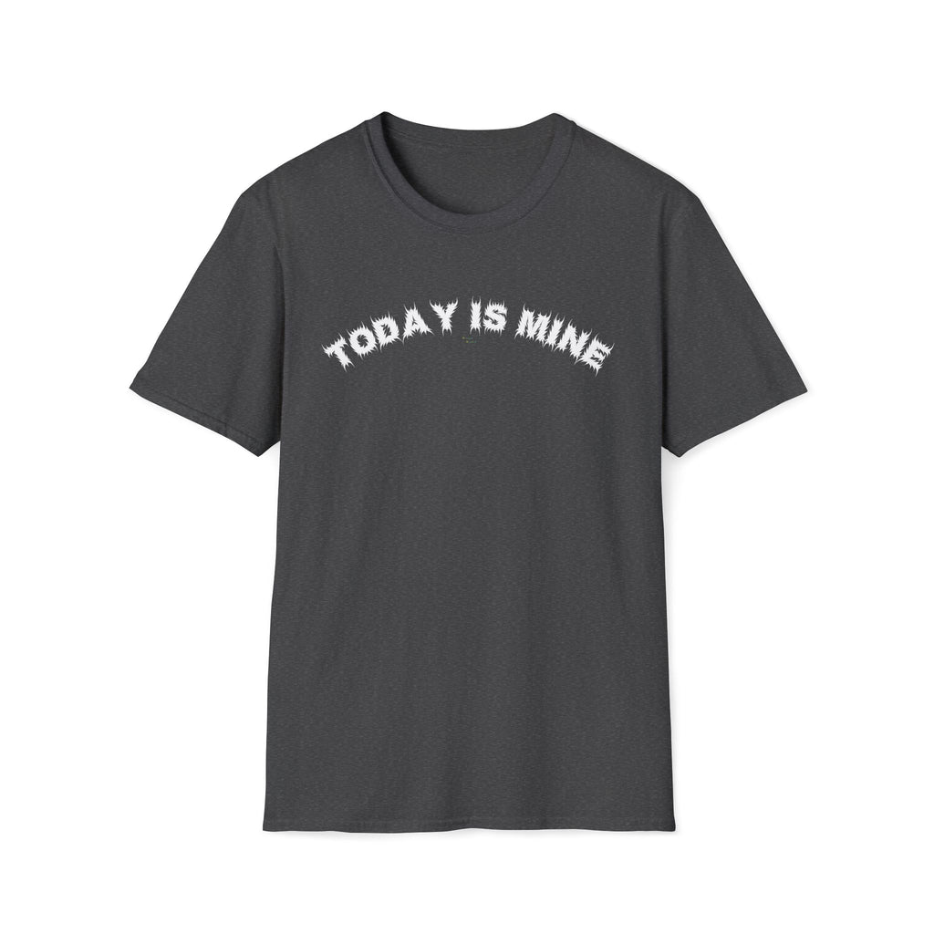 Bildsa Today Is Mine White Text Tee
