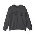 Hvita A Gift Divine Black Text Crewneck