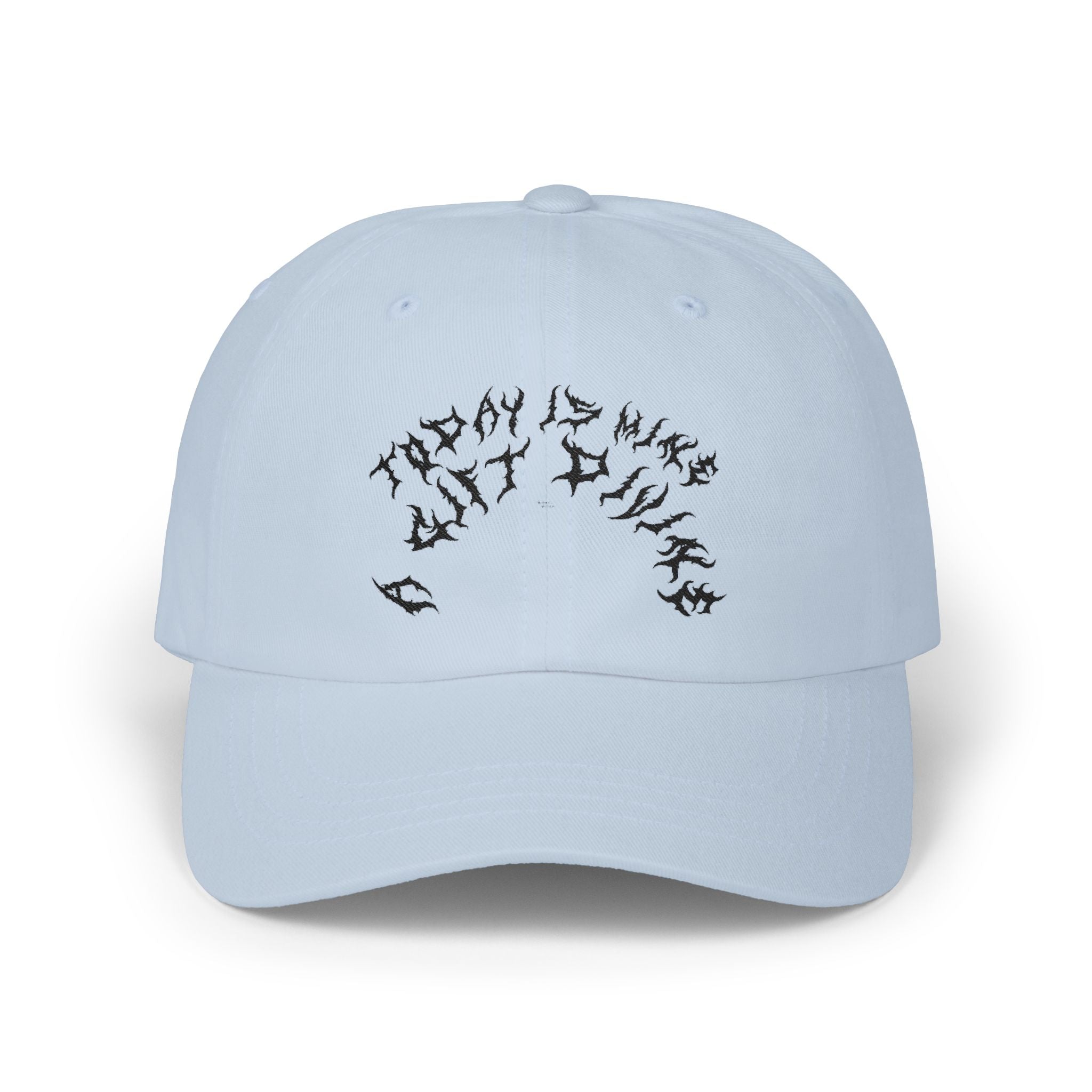 Lundr A Gift Divine Black Text Dad Hat