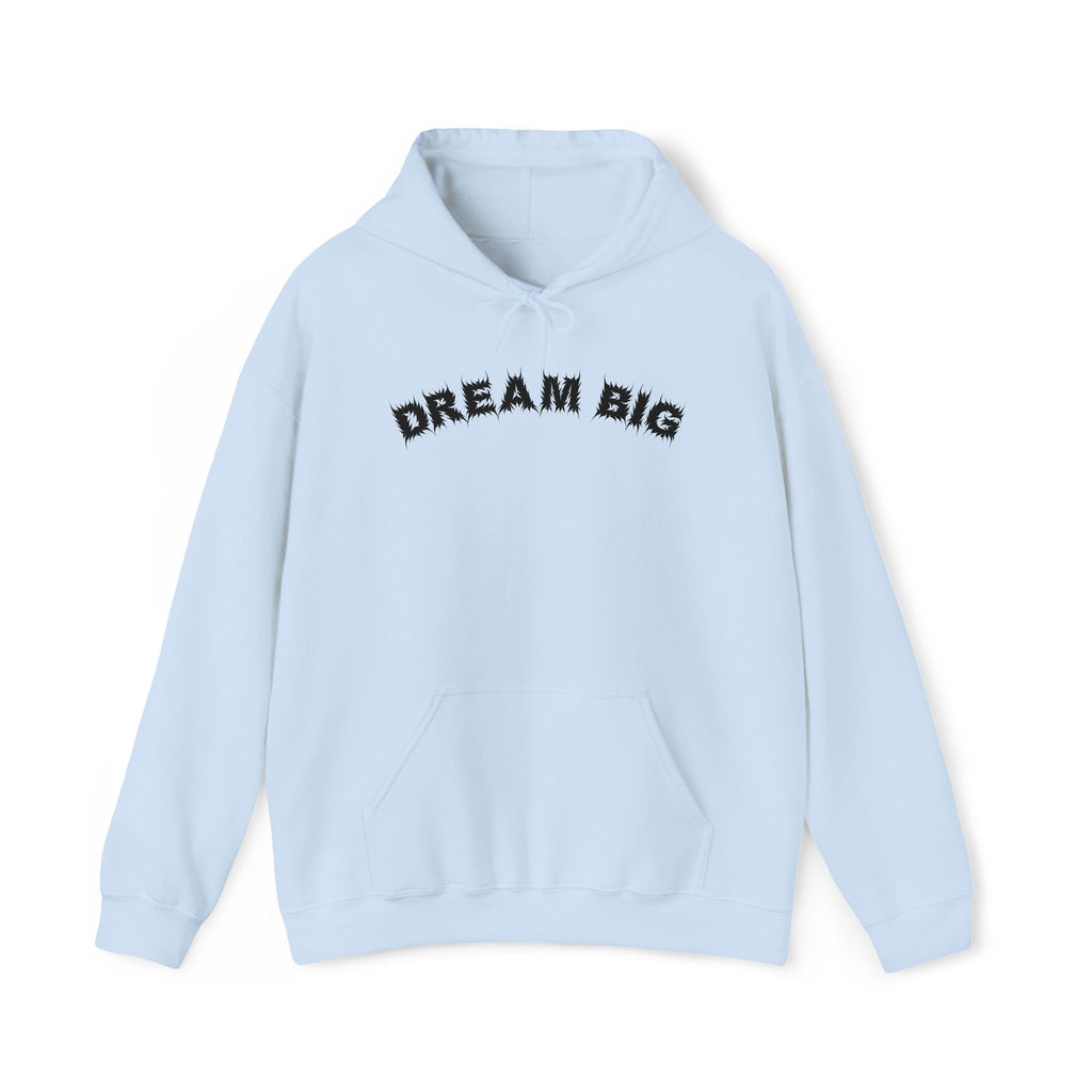 Bildsa Dream Big Black Text Hoodie