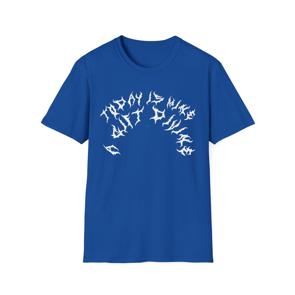 Lundr A Gift Divine White Text Tee