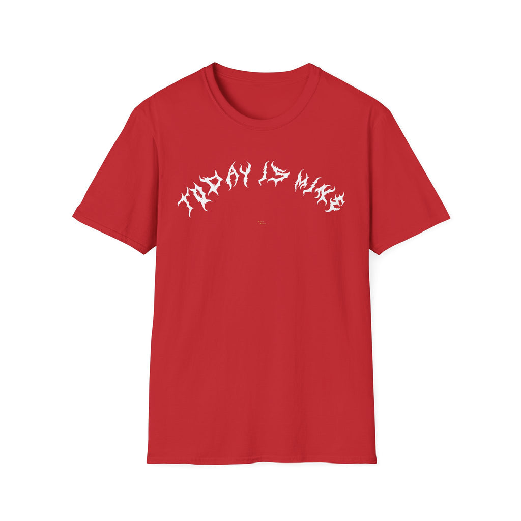 Lundr Today Is Mine White Text Tee