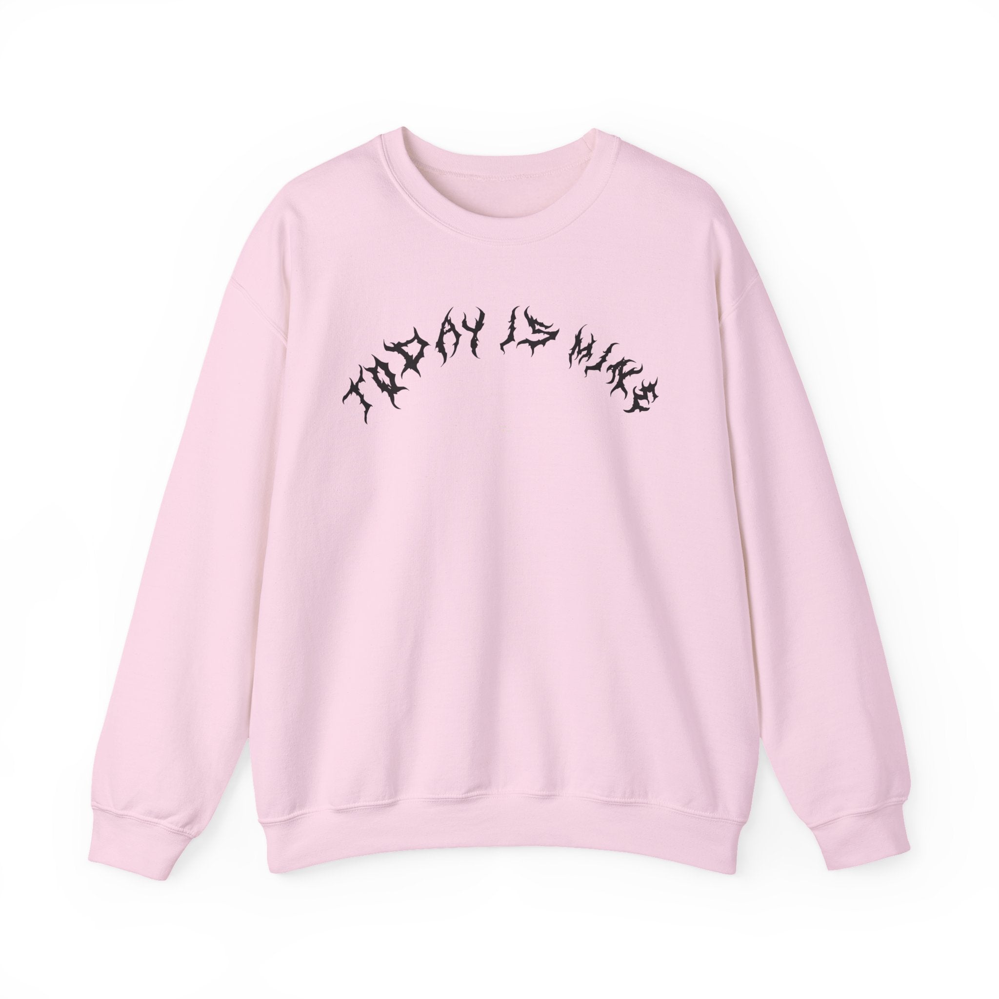 Lundr Today Is Mine Black Text Crewneck