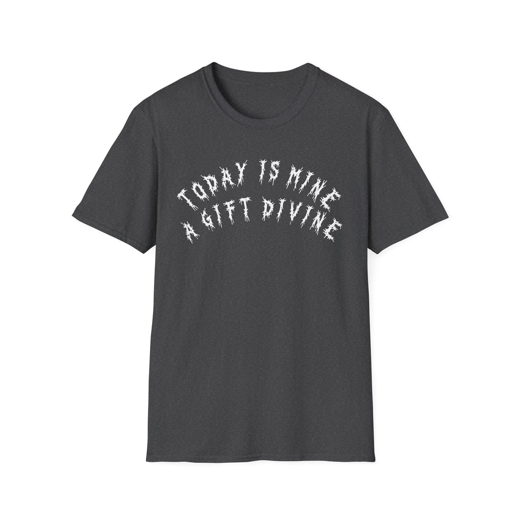 Hvita A Gift Divine White Text Tee