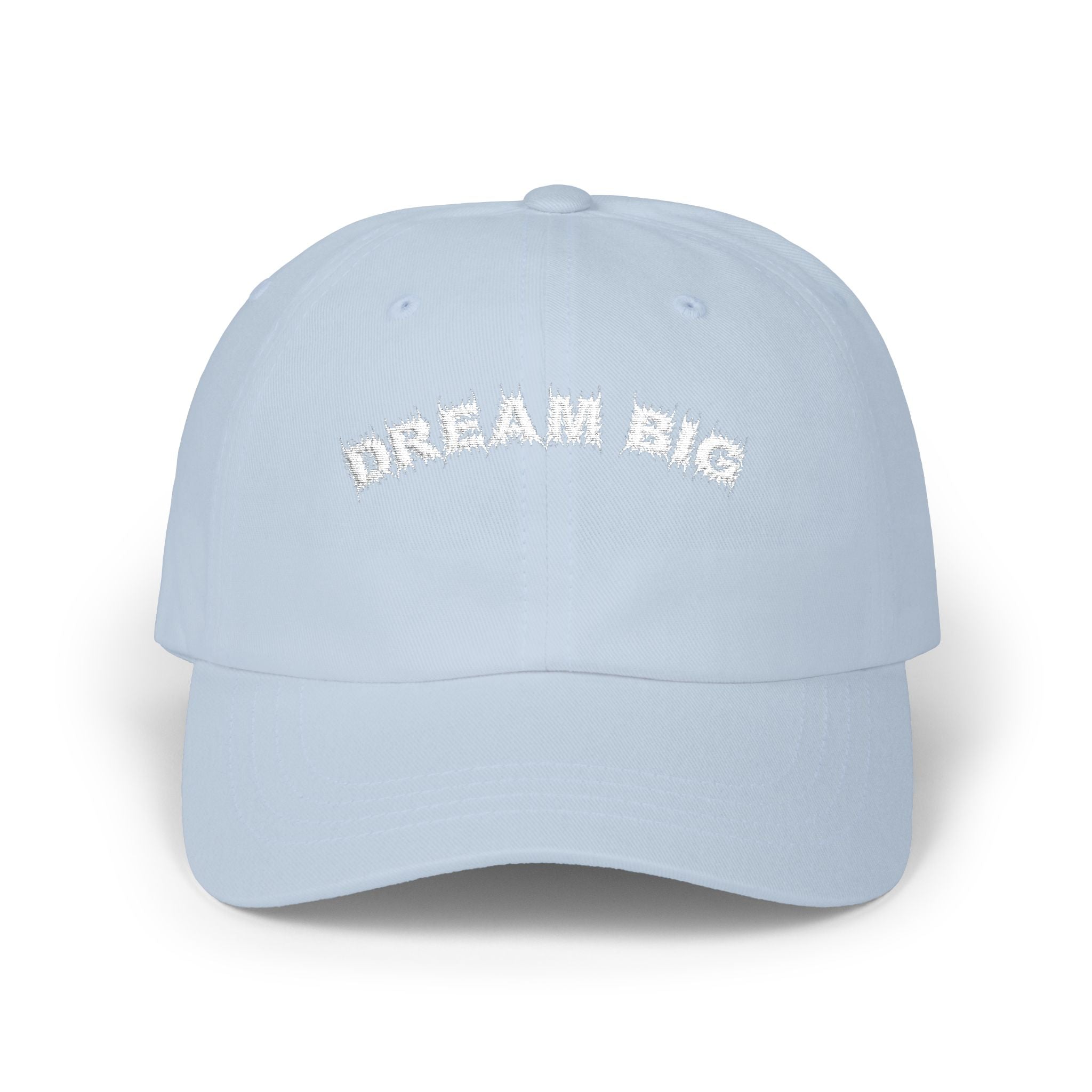 Bildsa Dream Big White Text Dad Hat