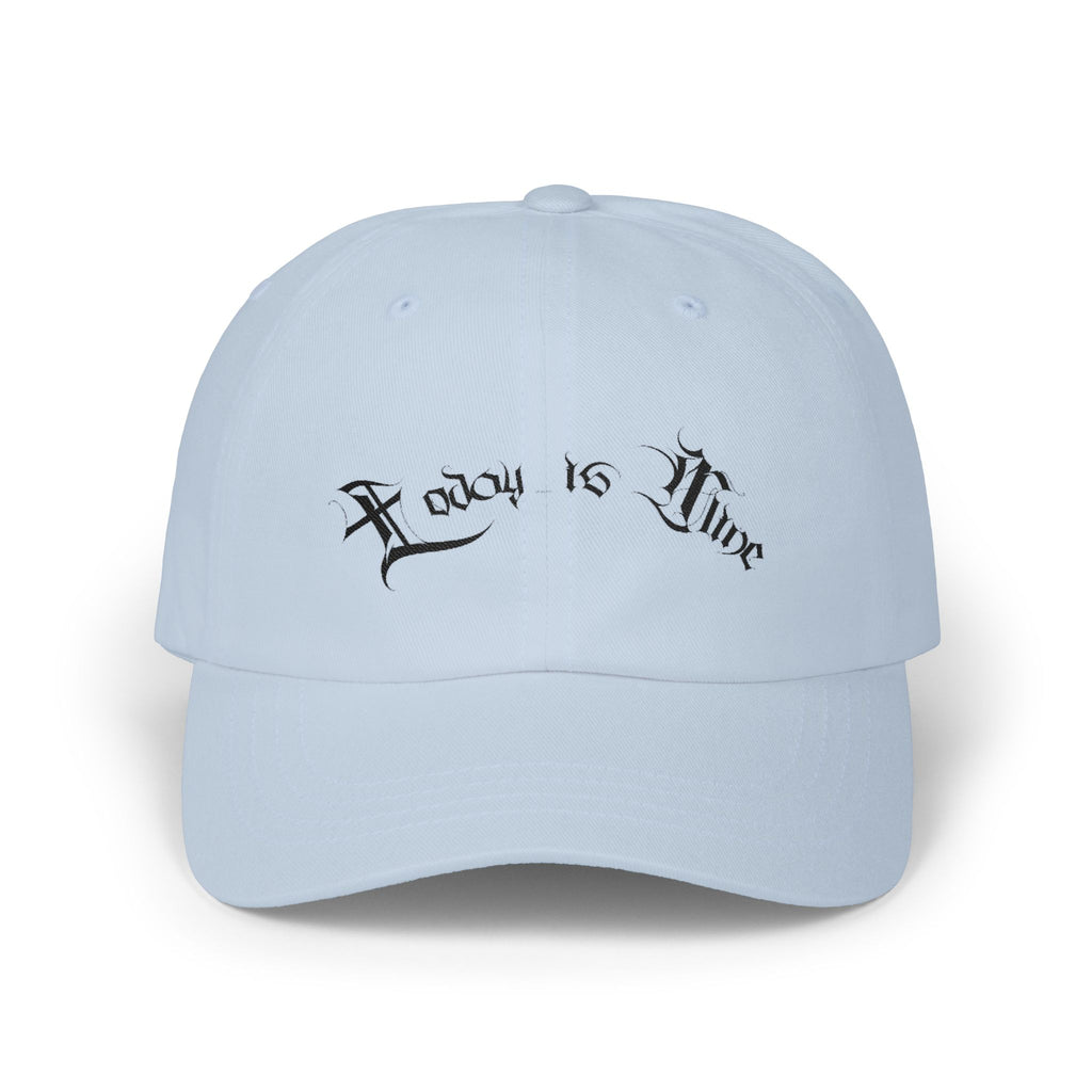 Ellioaey Today Is Mine Black Text Dad Hat