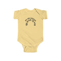 Lundr Be The Change Black Text Baby Onesie