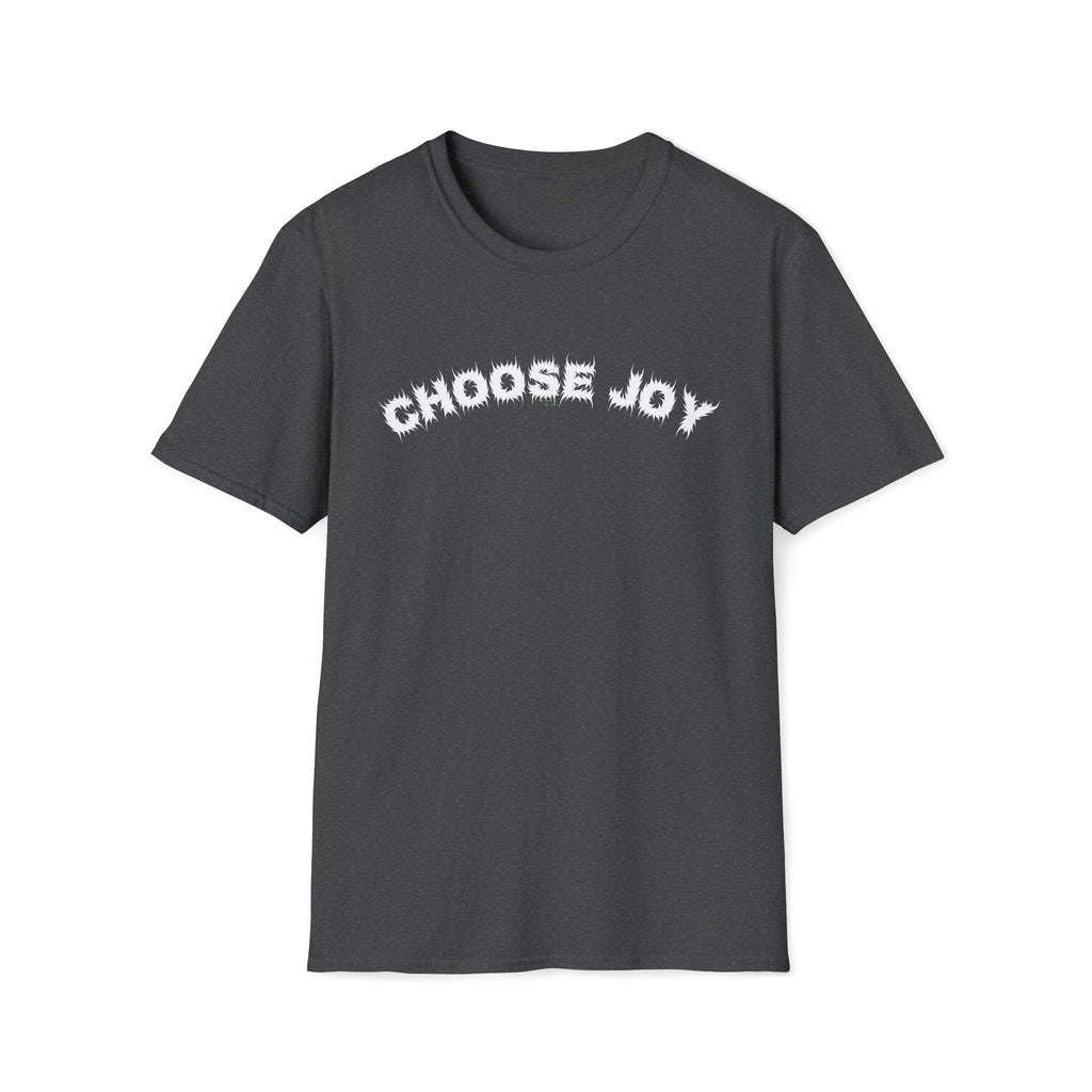 Bildsa Choose Joy White Text Tee