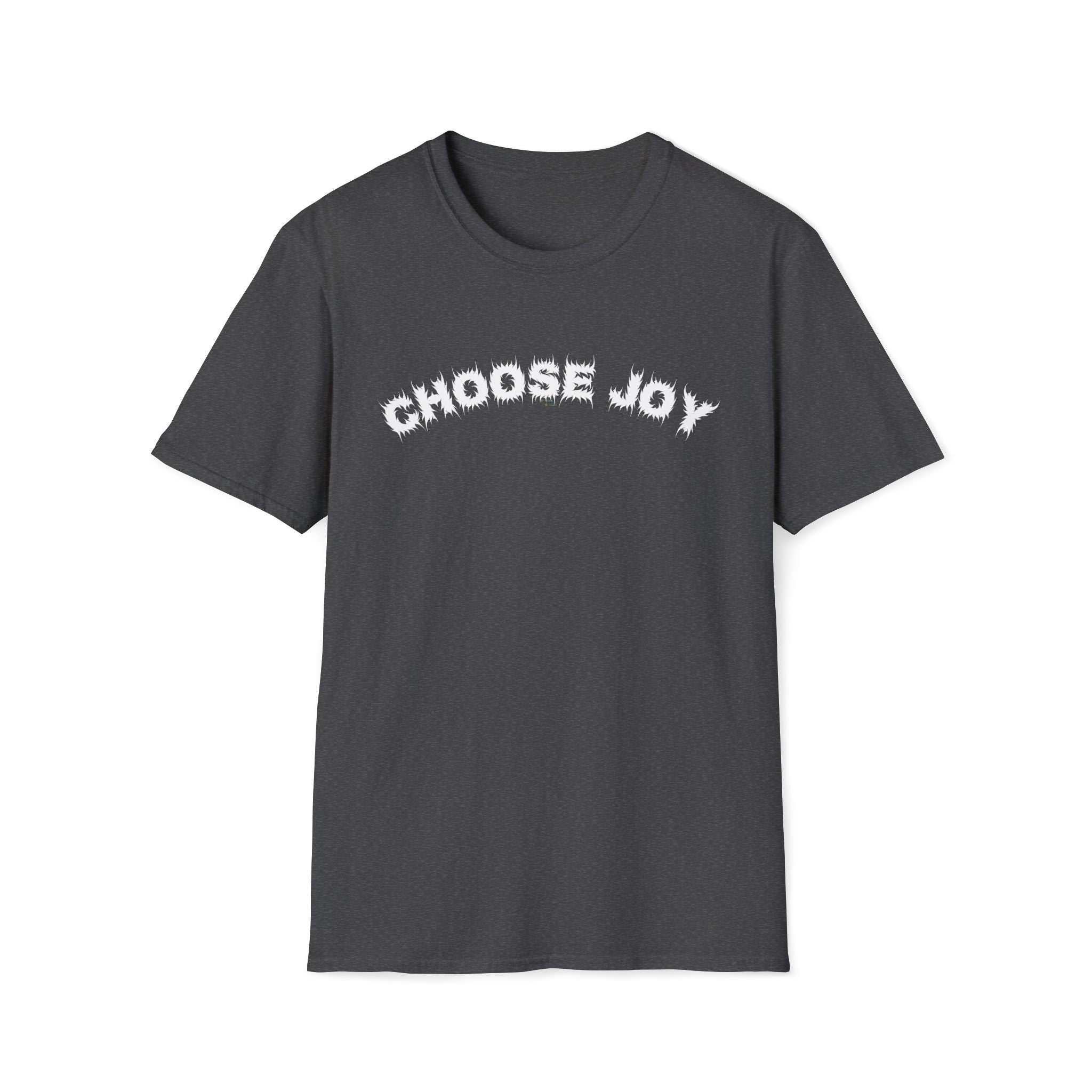 Bildsa Choose Joy White Text Tee