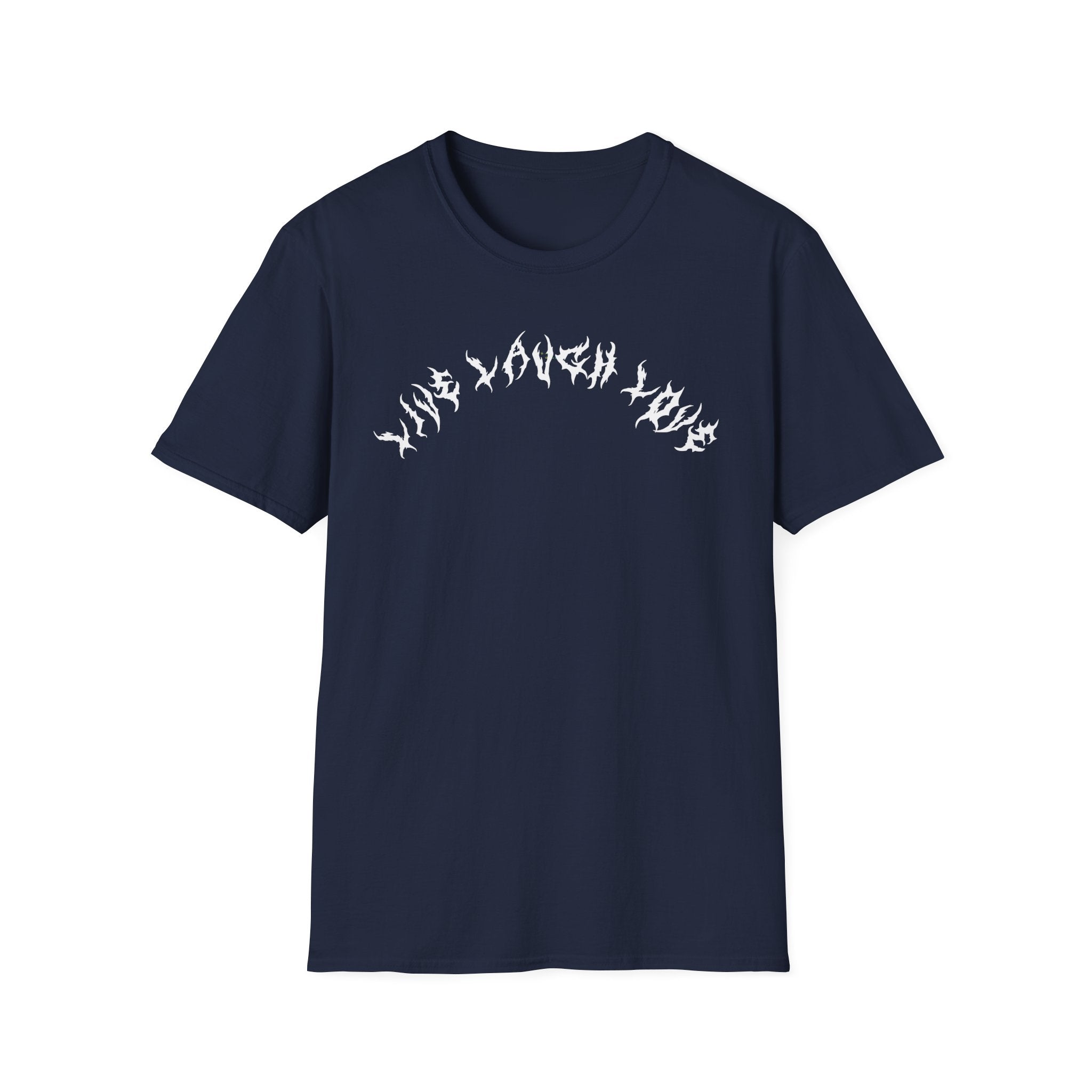 Lundr Live Laugh Love White Text Tee