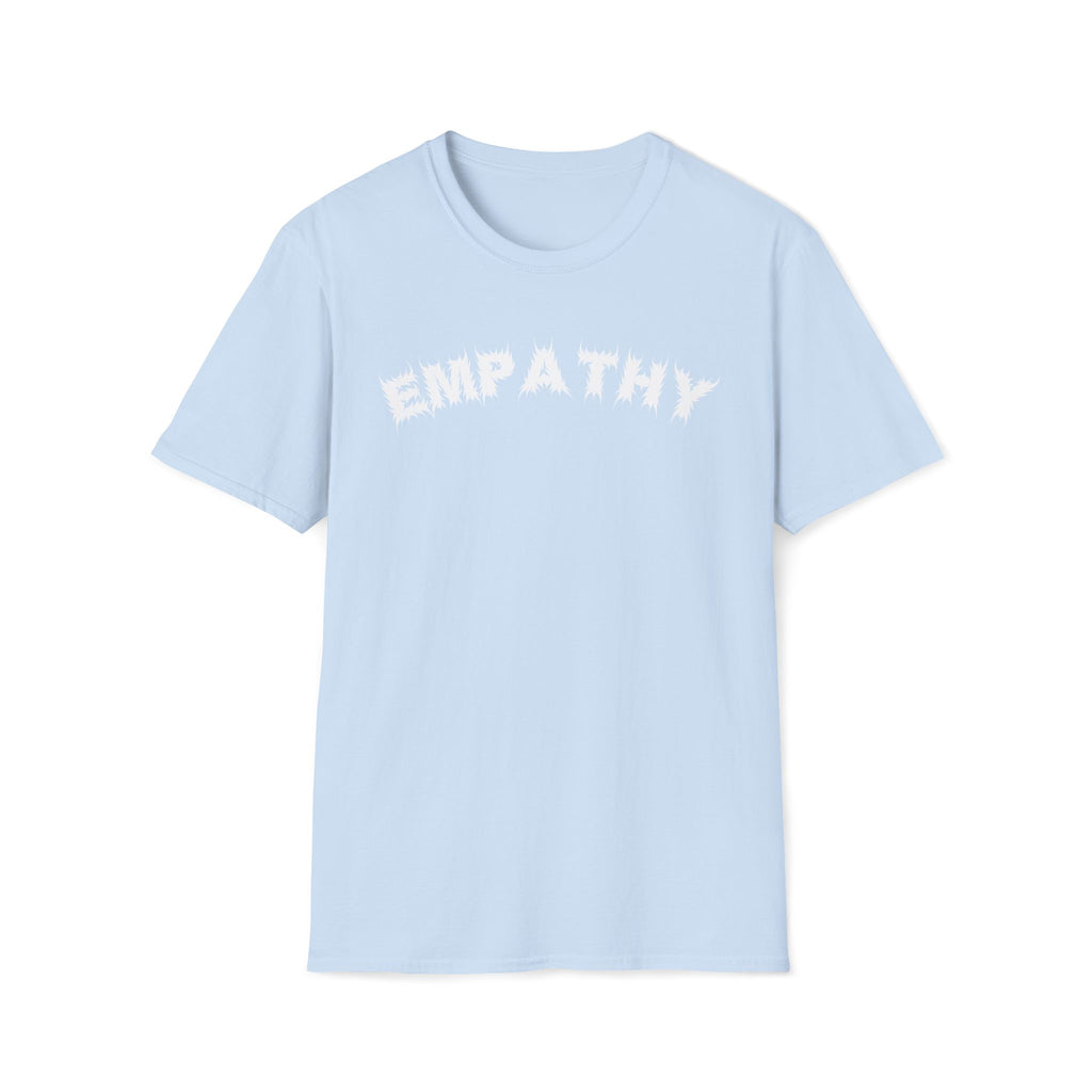 Bildsa Empathy White Text Tee