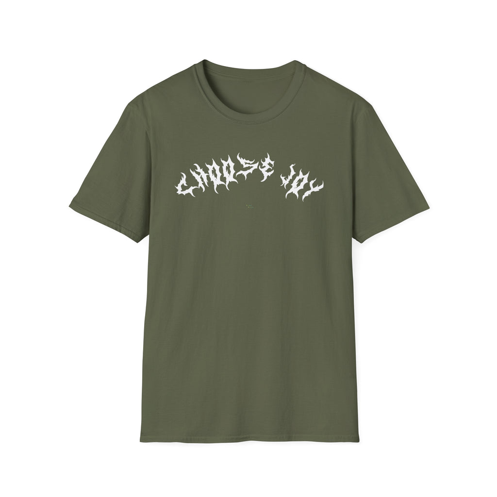 Lundr Choose Joy White Text Tee