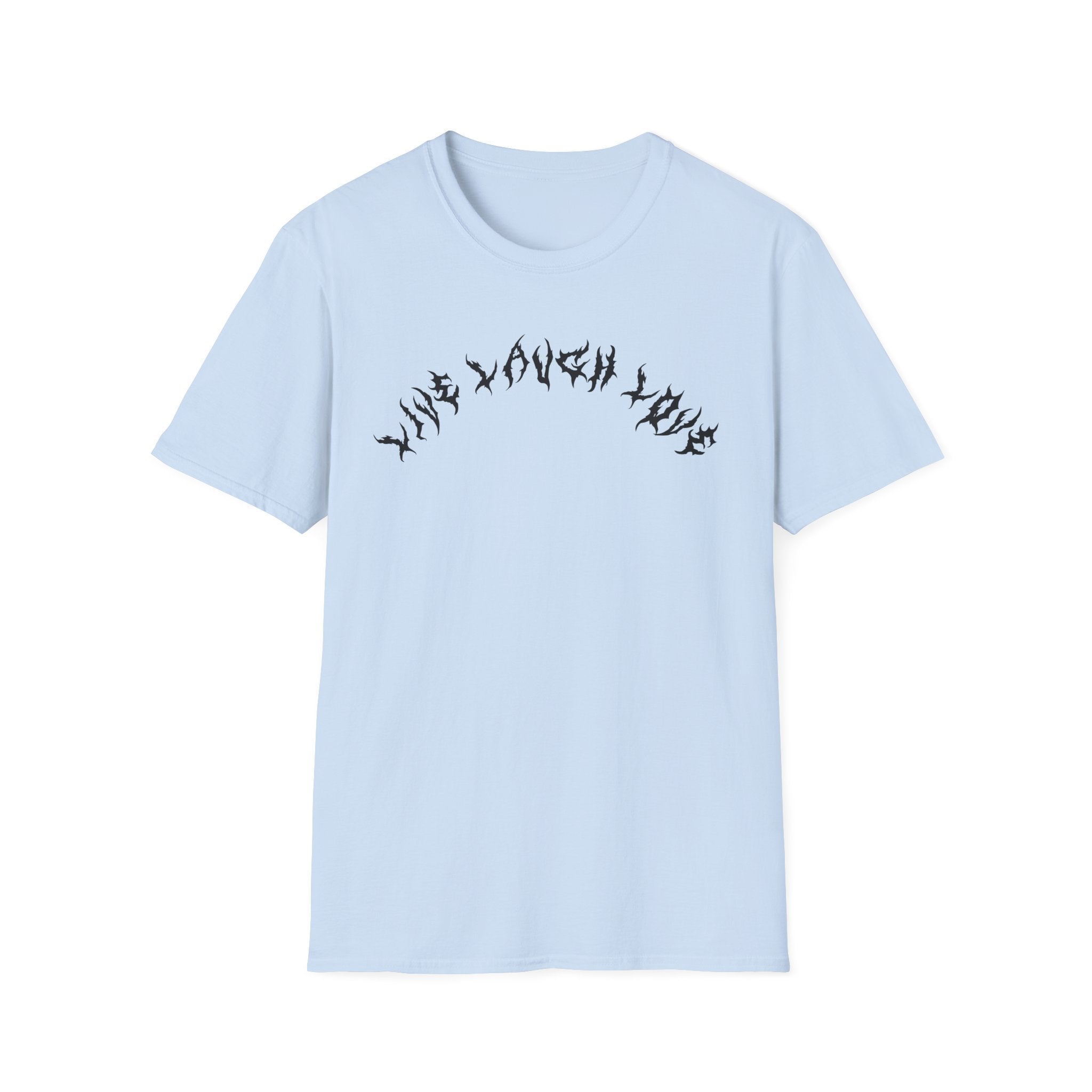 Lundr Live Laugh Love Black Text Tee