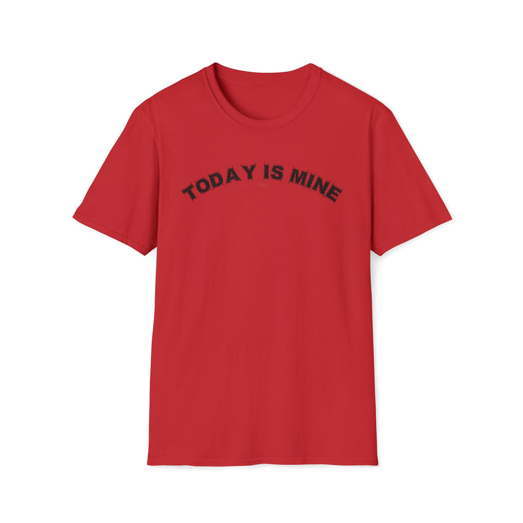 Bildsa Today Is Mine Black Text Tee