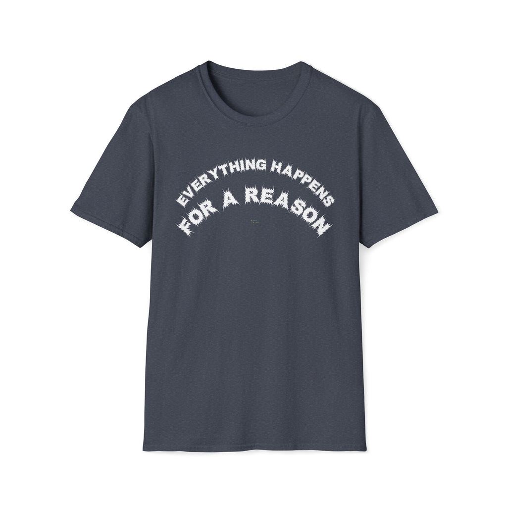 Bildsa Everything Happens White Text Tee