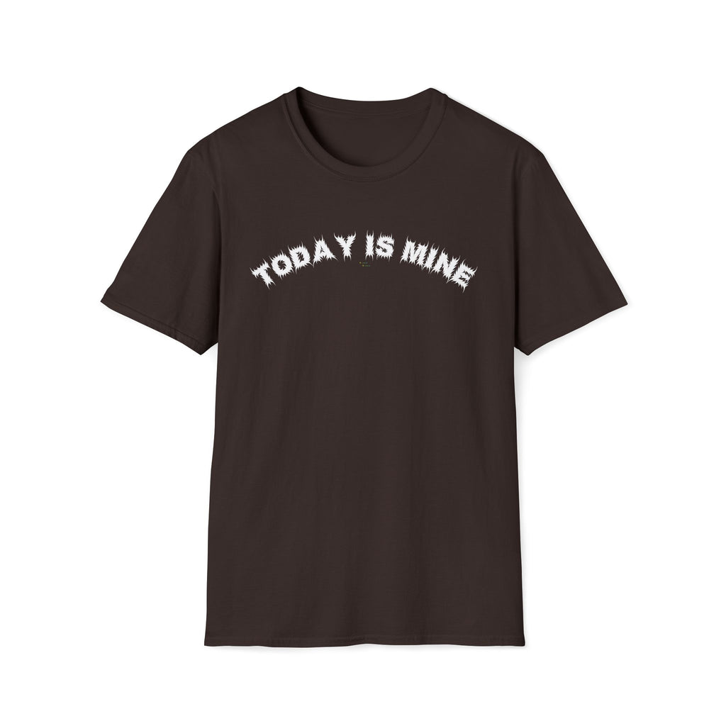 Bildsa Today Is Mine White Text Tee