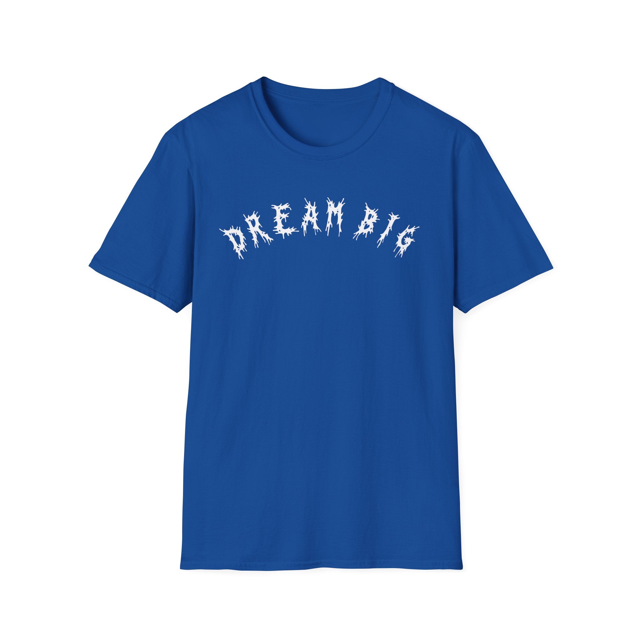 Hvita Dream Big White Text Tee