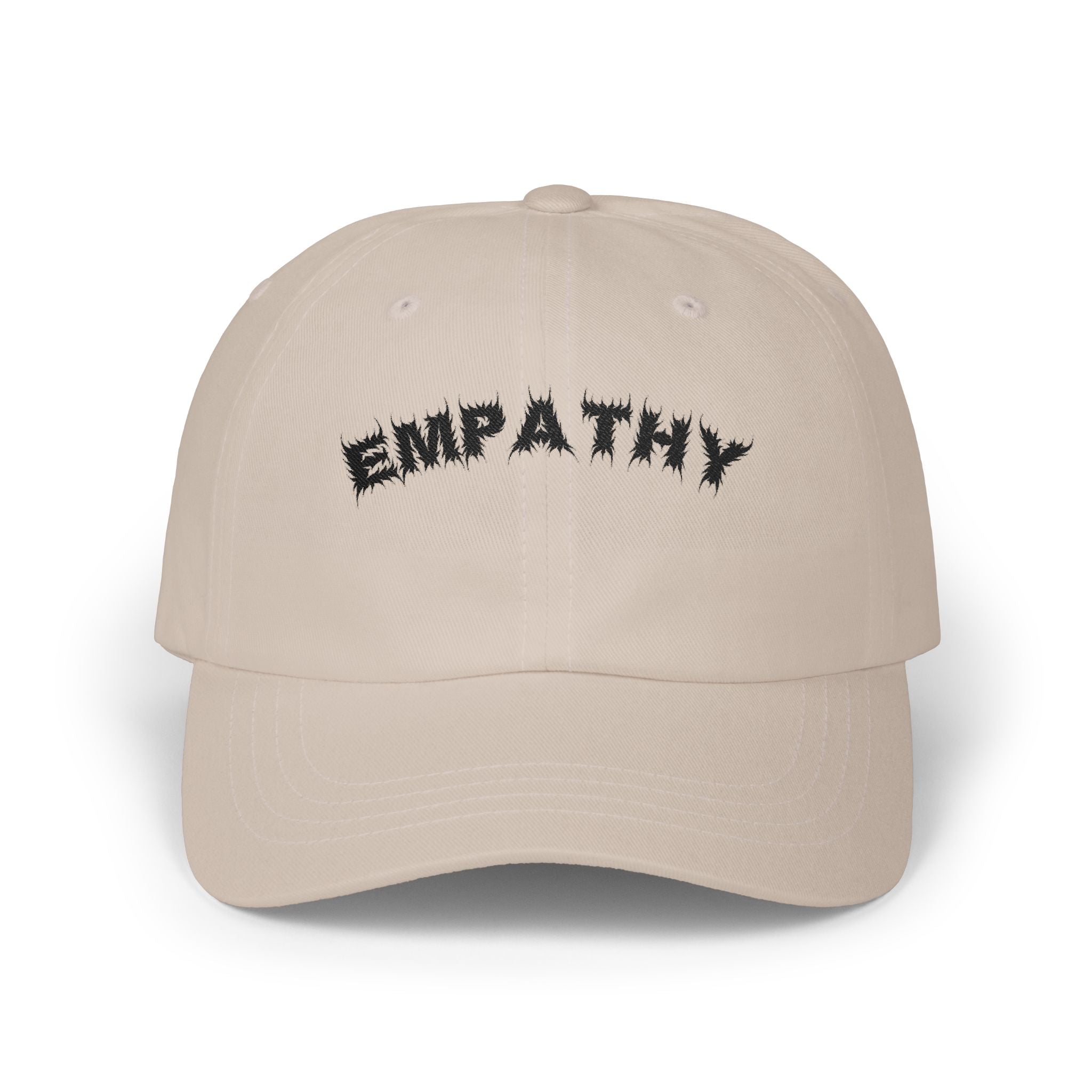 Bildsa Empathy Black Text Dad Hat