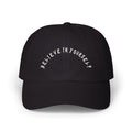 Hvita Believe In Yourself White Text Dad Hat