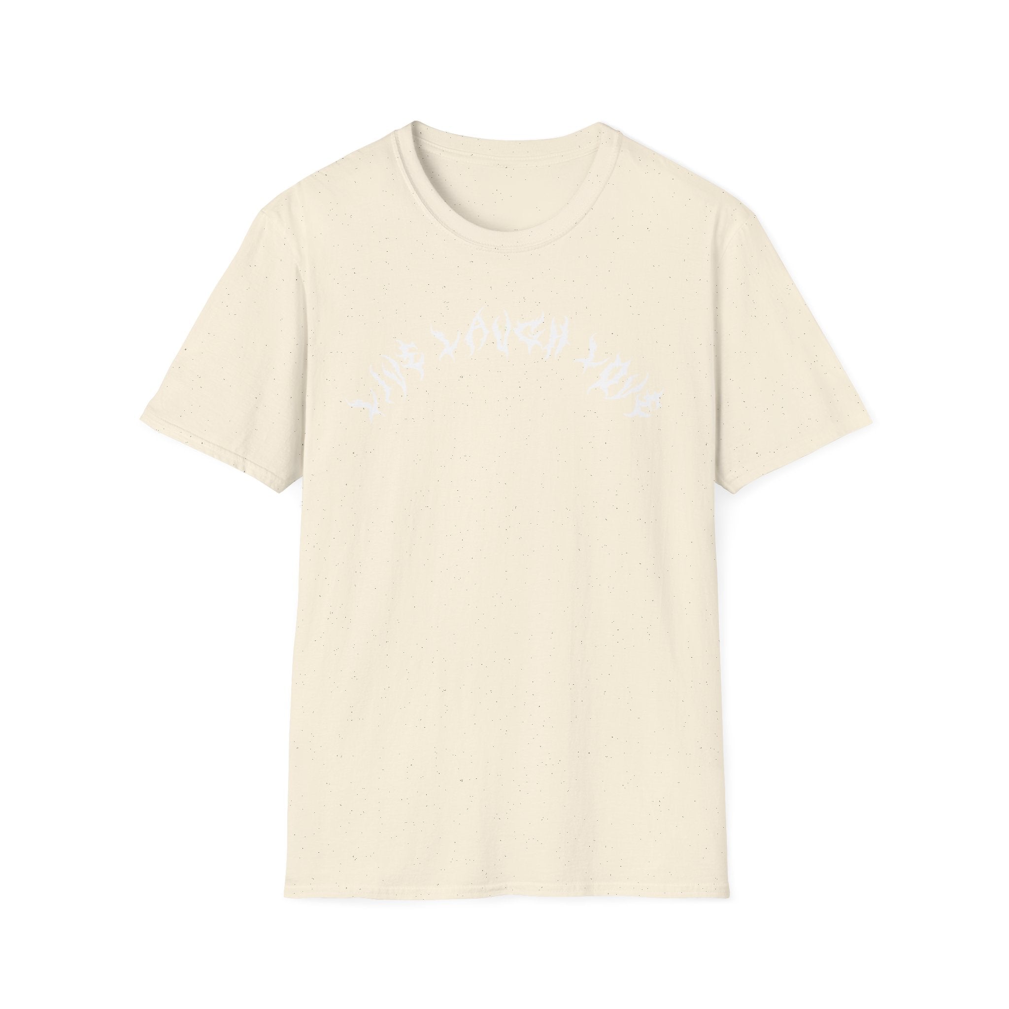 Lundr Live Laugh Love White Text Tee