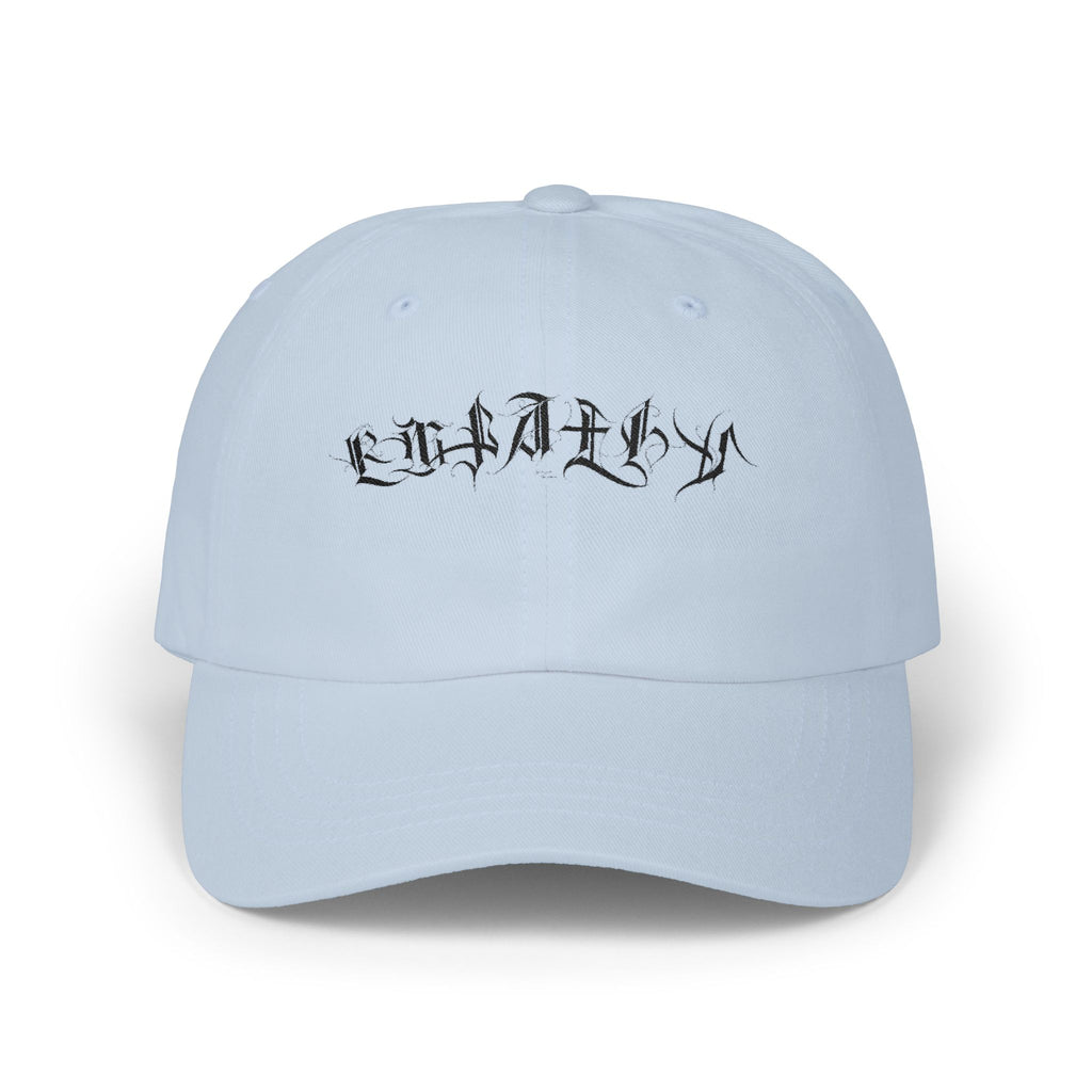 Ellioaey Empathy Black Text Dad Hat