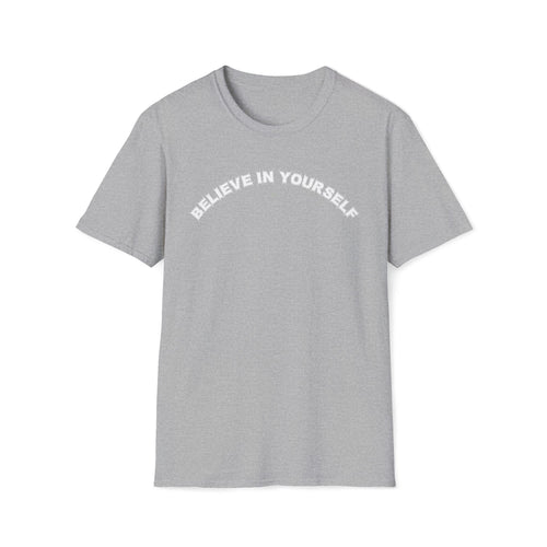 Bildsa Believe In Yourself White Text Tee