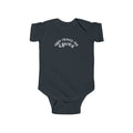 Lundr Good Things Are Coming White Text Baby Onesie