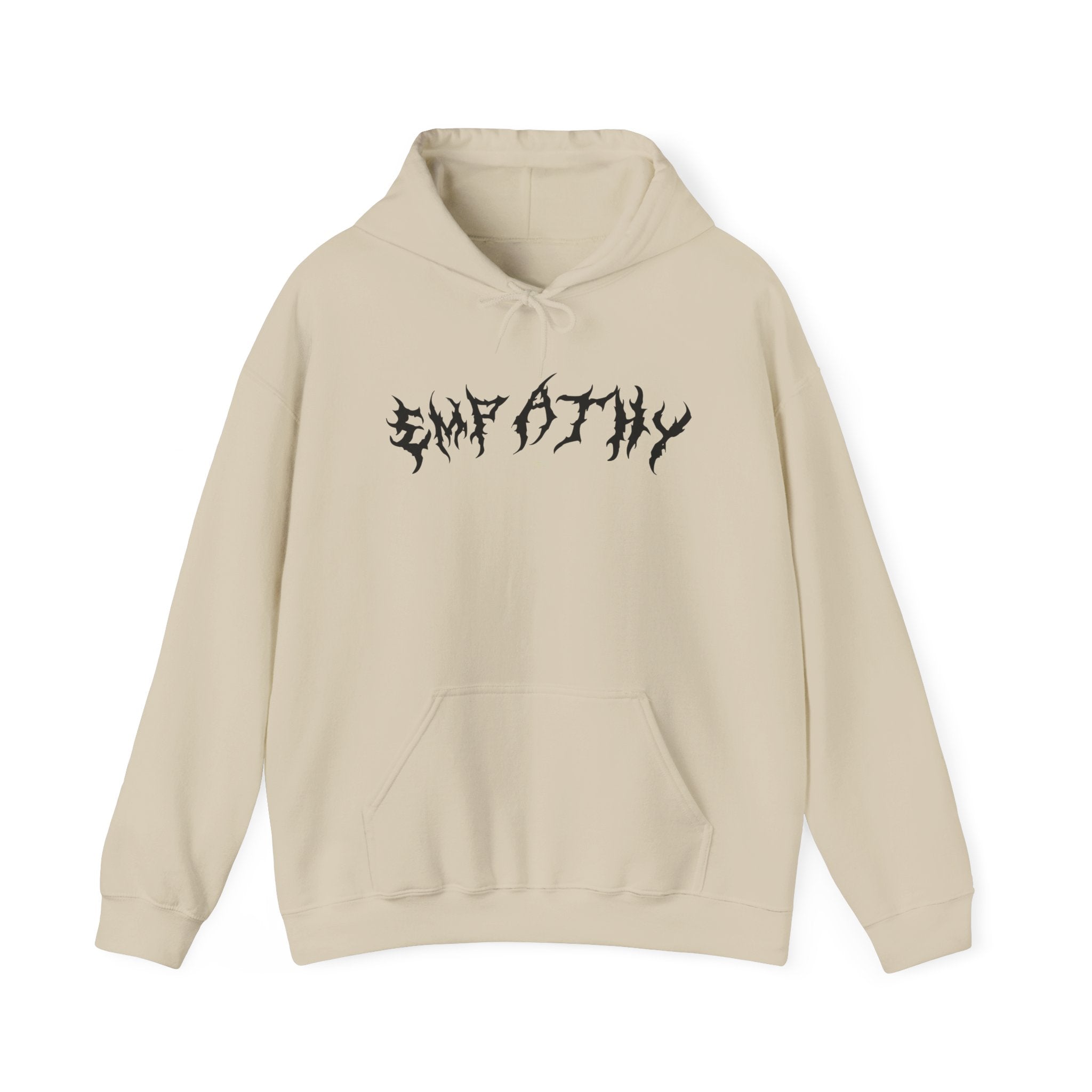 Lundr Empathy Black Text Hoodie