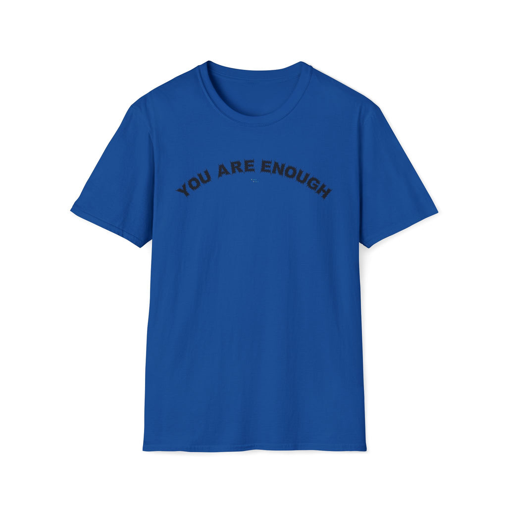 Bildsa You Are Enough Black Text Tee