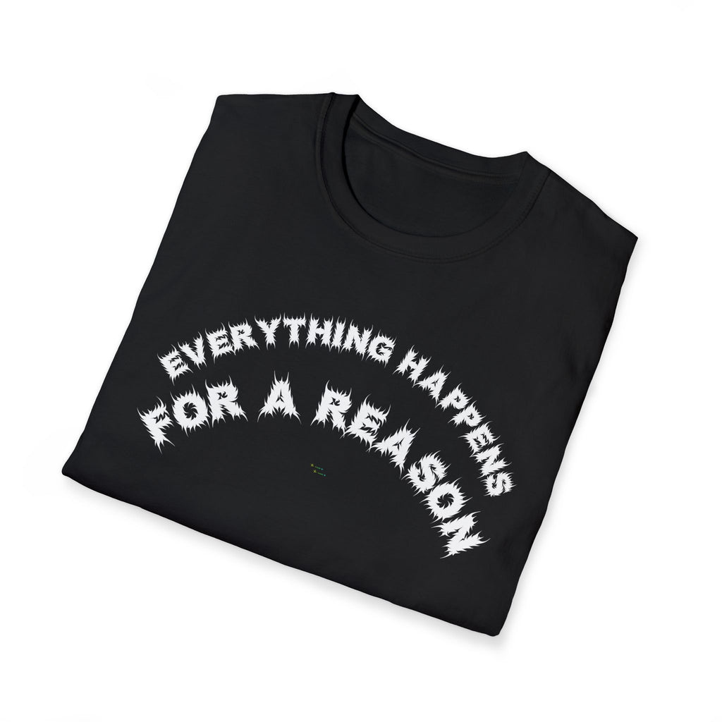 Bildsa Everything Happens White Text Tee
