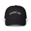 Hvita Choose Joy White Text Dad Hat